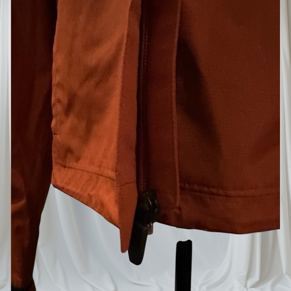 Fox Racing Moto Ranger Packable Rain Jacket - Small Orange Rust - Picture 7 of 8
